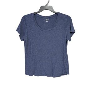 Eddie Bauer Navy Women's Short Sleeve Tee size medium